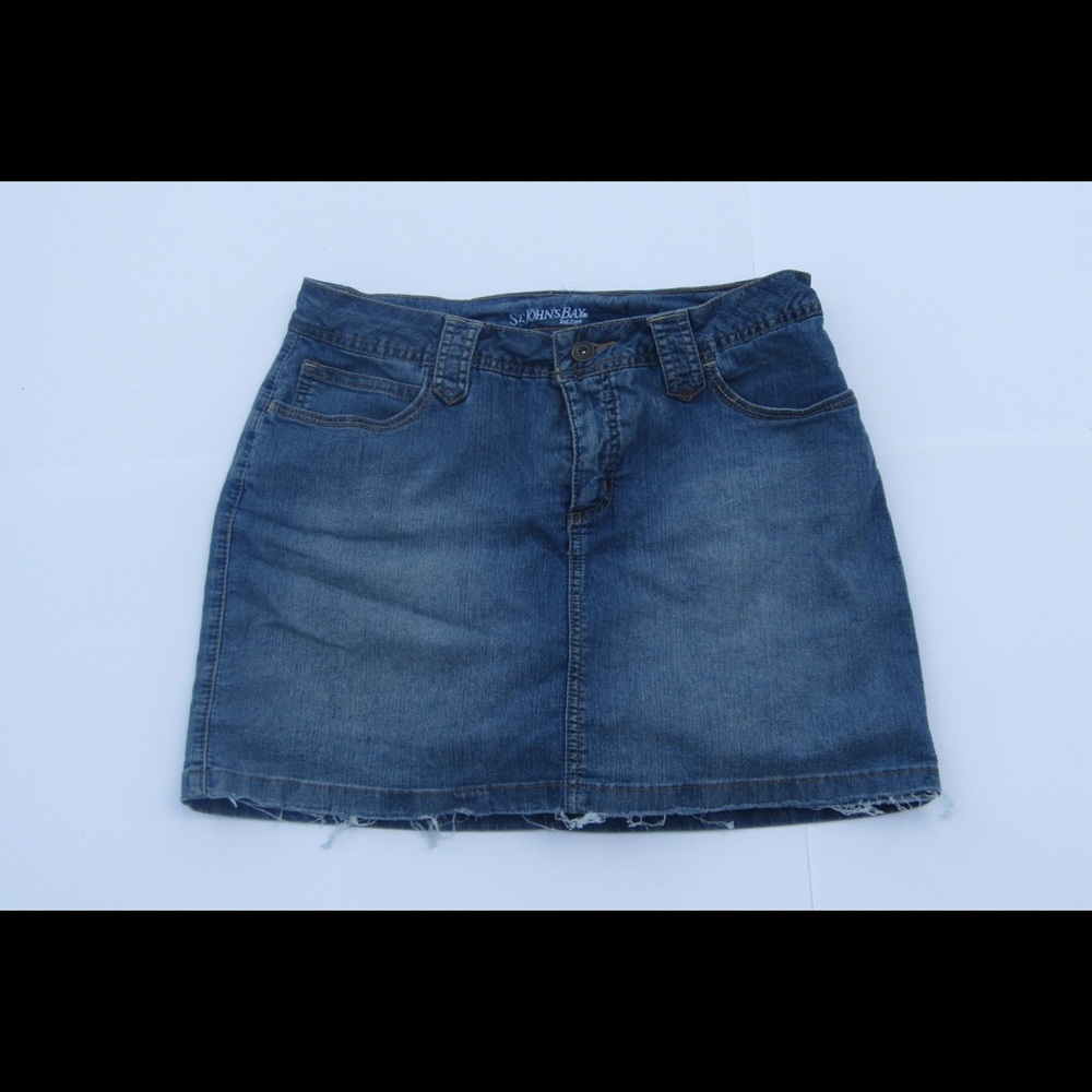 Denim Skirt (skort)
